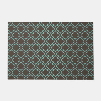 Tapis de porte marron Aqua Classique