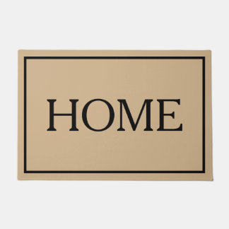 Tapis de porte minimaliste pour la maison