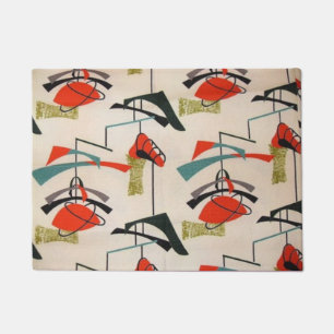 Tapis de porte mobile atomique moderne de la