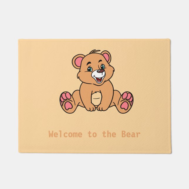 Tapis de porte Ours (Devant)