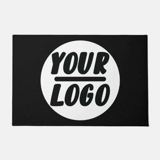 Tapis de porte personnalisée Entreprise Logo d'ent (Devant)