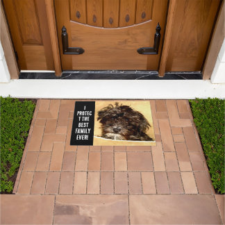 Tapis de porte pour chien Schnoodle