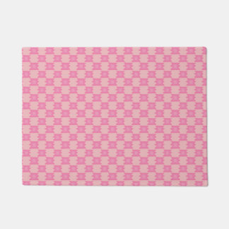 Tapis de porte rose lugubre Sud-Ouest occidental