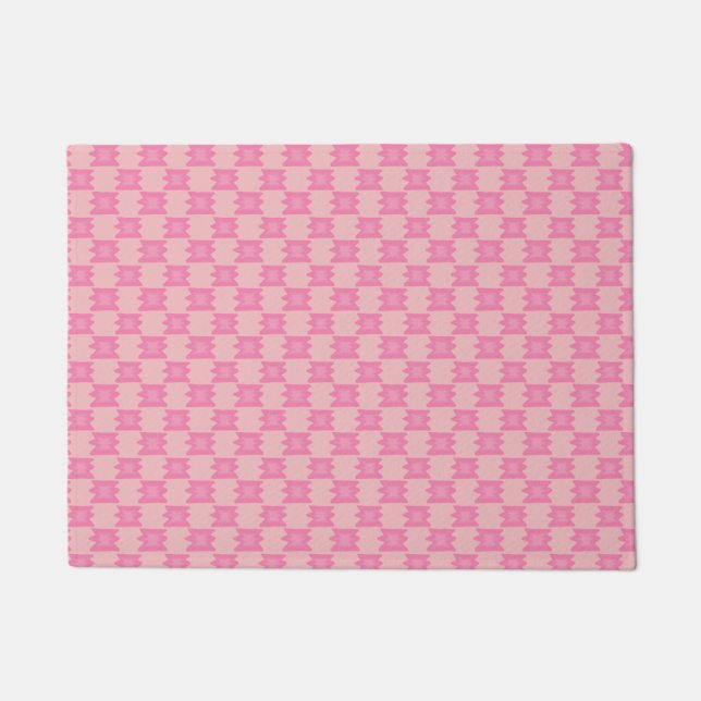 Tapis de porte rose lugubre Sud-Ouest occidental (Devant)
