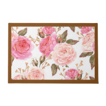 Tapis de porte Roses anglaises