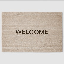 Tapis de porte simple