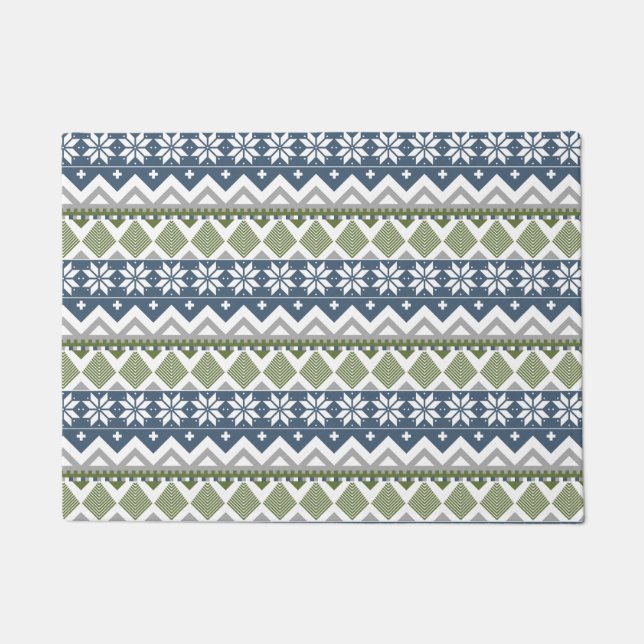 Tapis de porte Sweater d'hiver (Devant)