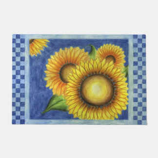 Tapis de porte Tournesol