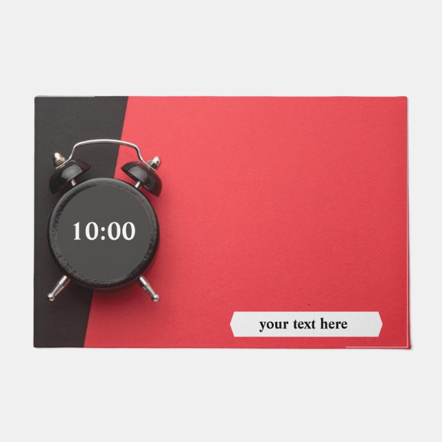 tapis de porte votre texte ici (Devant)