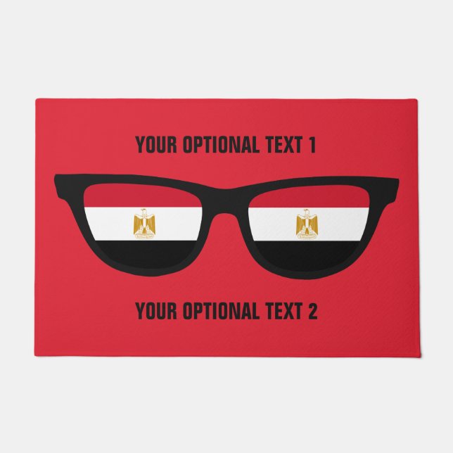 Tapis de portes personnalisés en égyptien Shades (Devant)