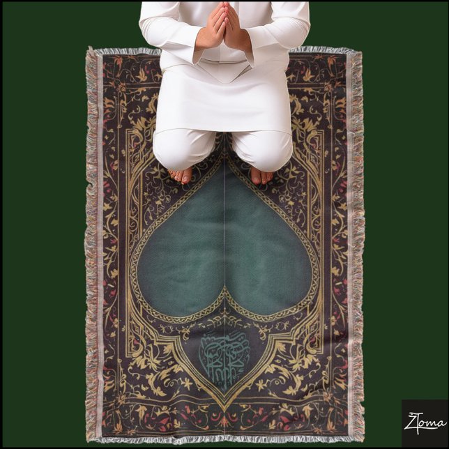 Tapis de prière jetez la couverture (Créateur téléchargé)
