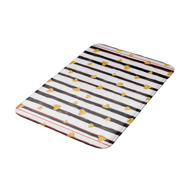 Tapis de salle de bain à motif féminin (Angle)
