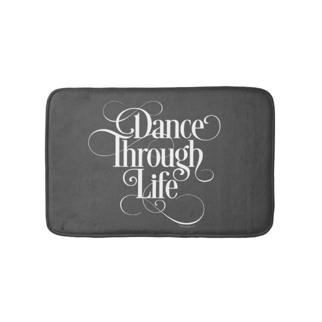 Tapis de salle de bain Danse à travers la vie (Devant)