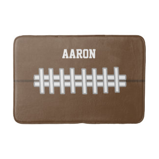 Tapis de salle de bain de football sportif
