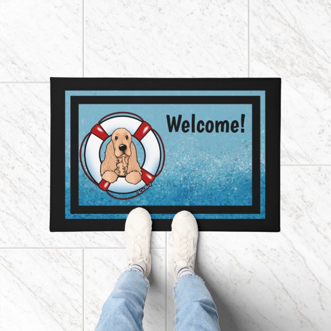 Tapis de sauvetage de Cocker Spaniel (Intérieur)