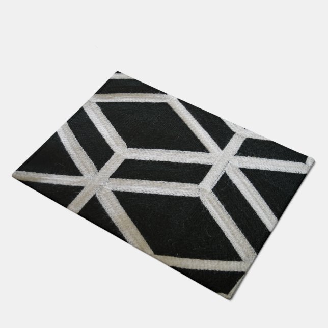 tapis de seuil noir (Incliné)