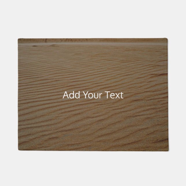 Tapis de sol abstrait Dune de sable par Shirley Ta (Devant)