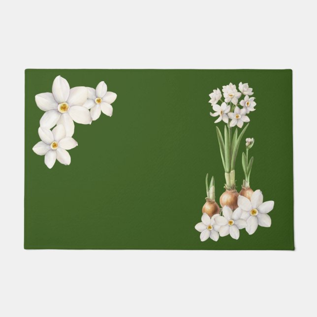 Tapis de sol Botanical Spring Green (Devant)