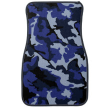 Camo Bleu, Fil De Voiture Avant
