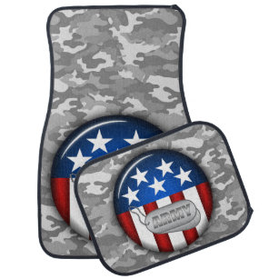 Tapis De Sol Camouflage #1 de Camo d'emblème d'armée
