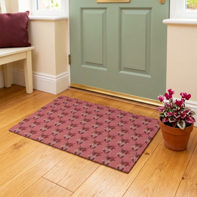 Tapis de sol Cœurs (Créateur téléchargé)