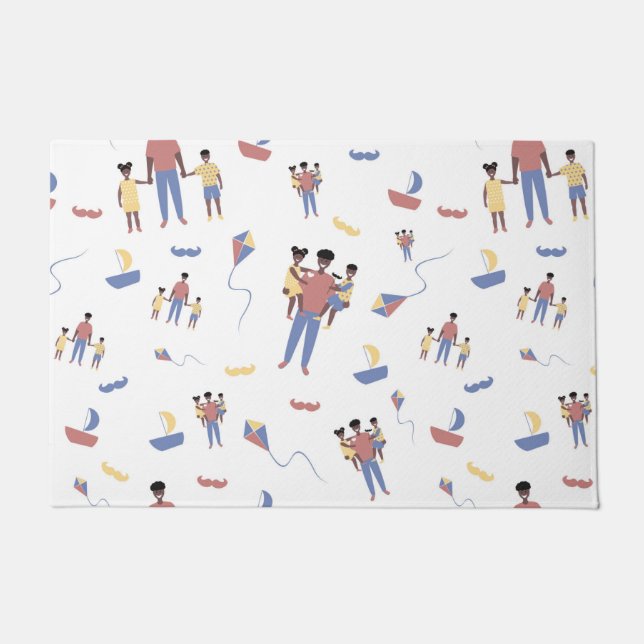 Tapis de sol de la Fête des Pères (Devant)