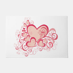 Tapis de sol de la Saint-Valentin