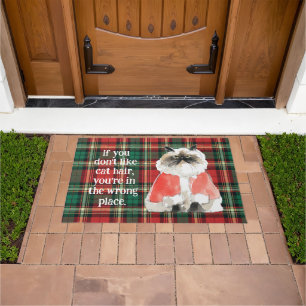 Tapis de sol de Noël Grumpy Cat