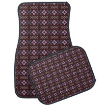 Tapis de sol de voiture ensemble motif metaball ré