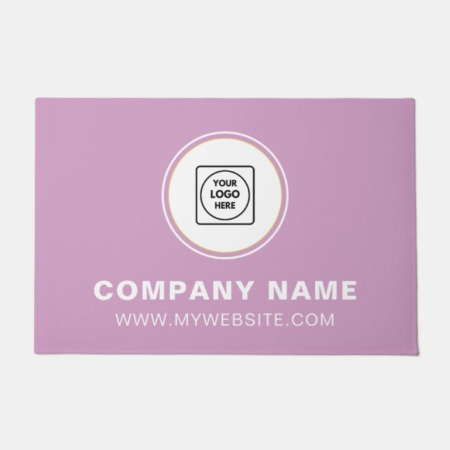 Tapis de sol de votre entreprise de marque de logo (Devant)