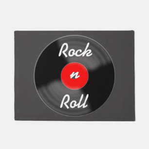 Tapis de sol disque Red Rock N Roll