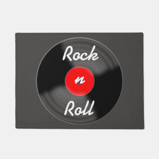 Tapis de sol disque Red Rock N Roll