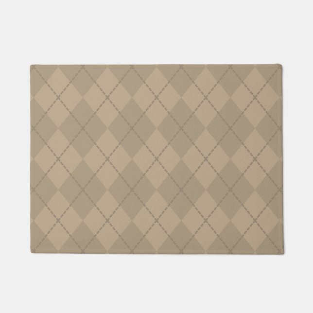 Tapis de sol en argile marron Cocoa (Devant)