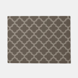 Tapis de sol en chocolat marron gras