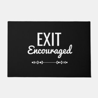 Tapis de sol Encouragé à Sortir