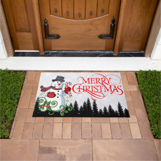 Tapis de sol-entrée "Joyeux Noël"