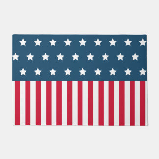 Tapis de sol étoiles patriotiques