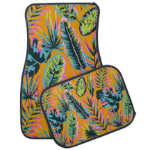 Hawaiian Tropical Feuilles Et Plante Imprimer Moti