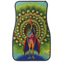 imprimé de paon amusant