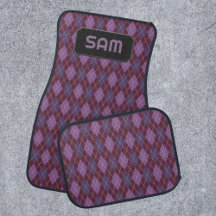 Jacquard en Plum, nuances Maroon : ajouter initial