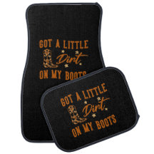 J'ai Un Peu De Terre Sur Mes Bottes De Cow-Boy Wes