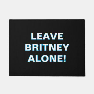 Tapis de sol ''Laissez Britney tranquille''