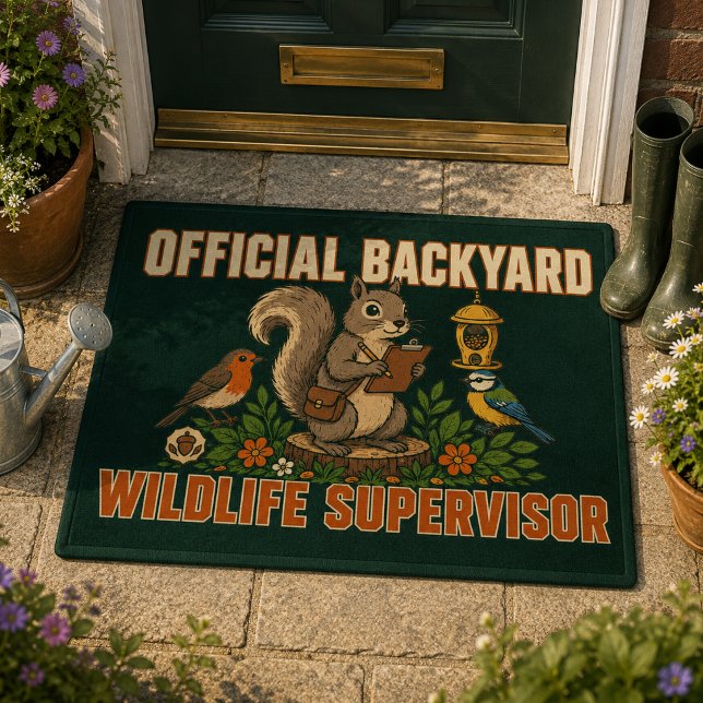 Tapis de sol officiel surveillant la faune de la c (Créateur téléchargé)