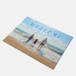Tapis de sol personnalisé avec votre photo de fami