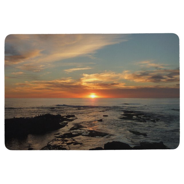 Tapis De Sol San Diego Sunset II California Seascape (Devant)