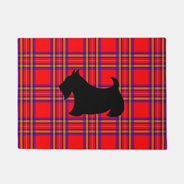 Tapis de sol Scottish Terrier Scotty Dog Cadeau (Devant)