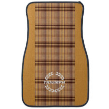 Triumph TR7 Tan Tartan / Mat de voiture