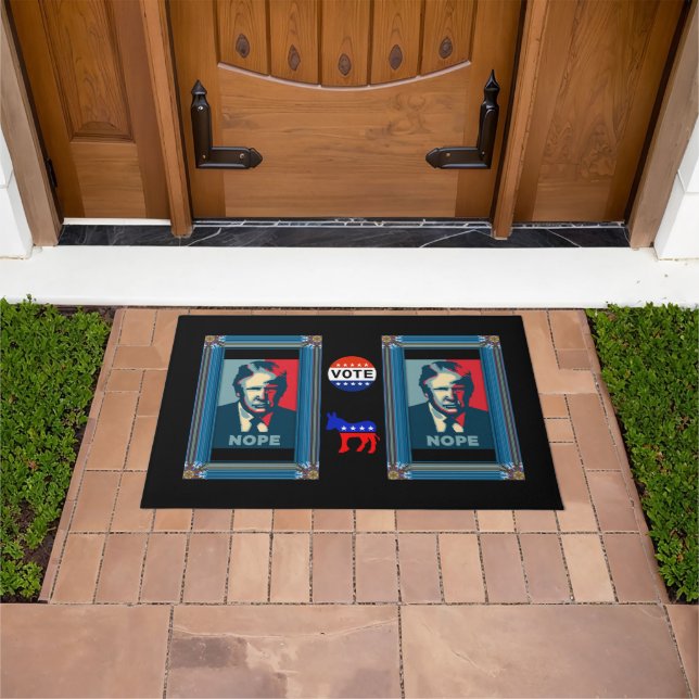 Tapis de sol Trump Non (De plein air)
