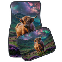 Vache Highland Under The Stars