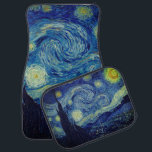 Tapis De Sol Van Gogh - La nuit étoilée<br><div class="desc">L'oeuvre d'art de Van Gogh - "La nuit étoilée" est présentée sur ce tapis de voiture. Un ciel nocturne si vivant avec de somptueux tourbillons ! **Consultez les produits associés à ce design dans notre boutique et découvrez d'autres options extraordinaires avec cette merveilleuse image :https://www.zazzle.com/collections/arty_gifts_for_the_van_gogh_fan_in_your_life-119079521028472120?rf=238919973384052768</div>